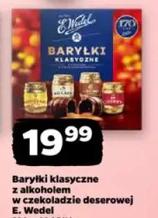 Baryłki klasyczne z alkoholem w czekoladzie deserowej