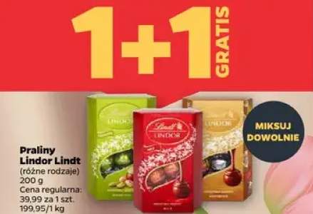 Praliny (różne rodzaje)