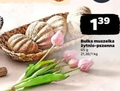 Bułka muszelka żytnio-pszenna