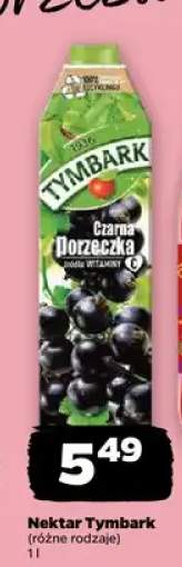 Nektar Tymbark czarna porzeczka