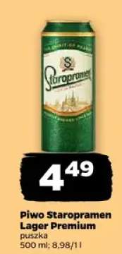 Piwo Staropramen Lager Premium