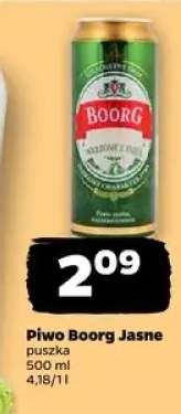 Piwo Boorg Jasne