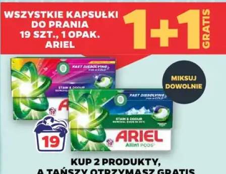 Kapsułki do prania Ariel