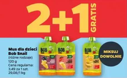 Mus dla dzieci (różne rodzaje)