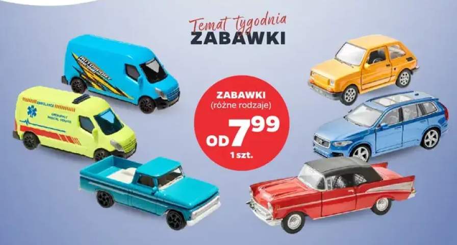 Zabawki (różne rodzaje)