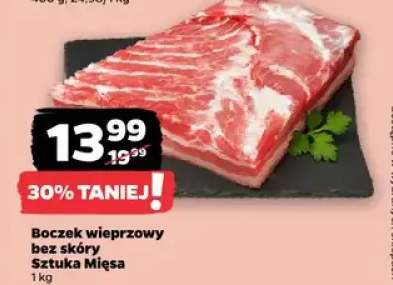 Boczek wieprzowy bez skóry sztuka mięsa