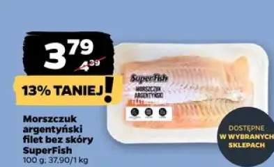 Morszczuk argentyński filet bez skóry SuperFish