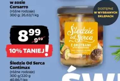 Śledzie Od Serca Contimax z grzybami