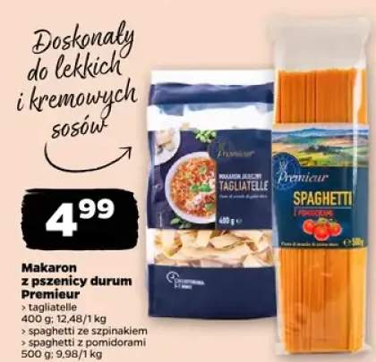 Makaron z pszenicy durum Premieur tagliatelle