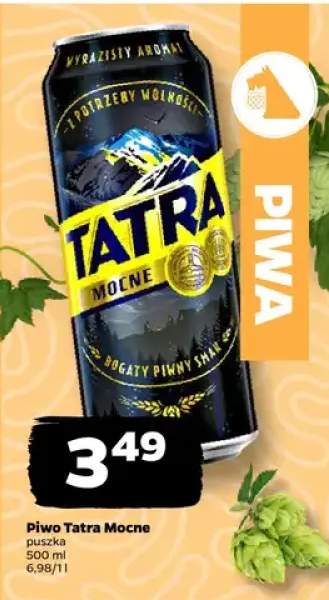 Piwo Tatra Mocne