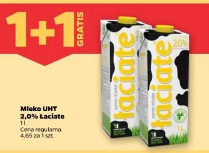 Mleko UHT 2,0% Łaciate