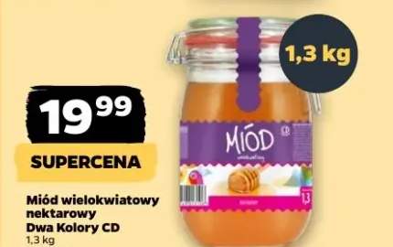Miód wielokwiatowy nektarowy Dwa Kolory CD