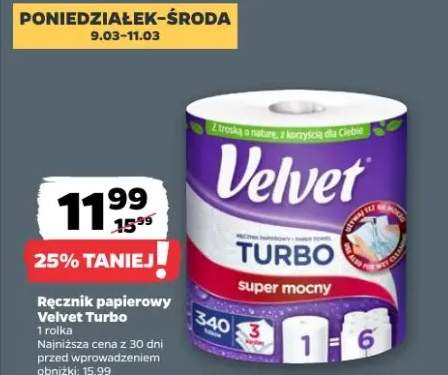 Ręcznik papierowy Turbo 3rolka