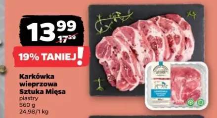 Karkówka wieprzowa Sztuka Mięsa plastry