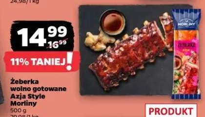 Żeberka wolno gotowane Azja Style Morliny