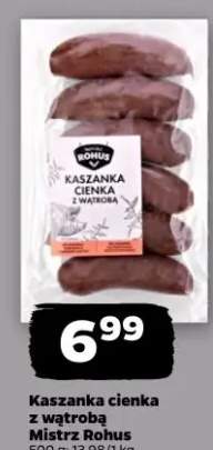 Kaszanka cienka z wątrobą Mistrz Rohus