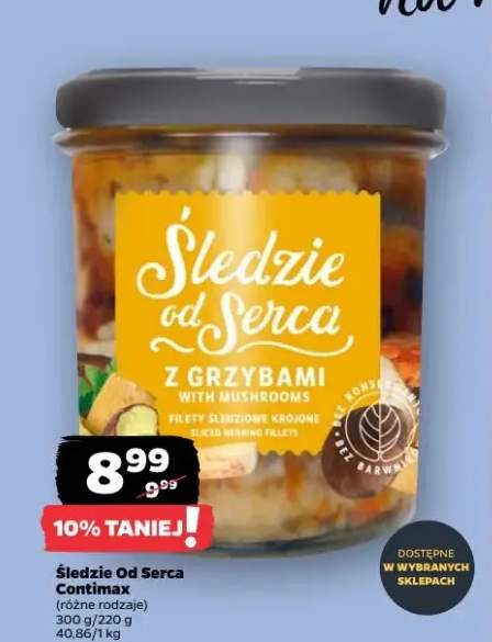 Śledzie Od Serca różne rodzaje