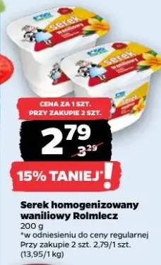 Serek homogenizowany waniliowy