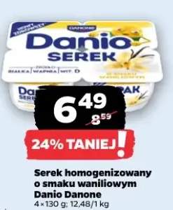 Serek homogenizowany o smaku waniliowym