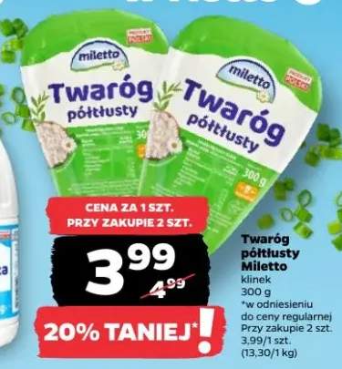Twaróg półtłusty