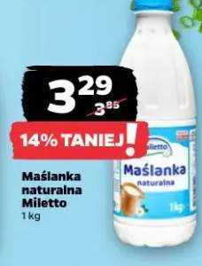 Maślanka naturalna