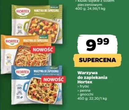 Warzywa do zapiekania frytki