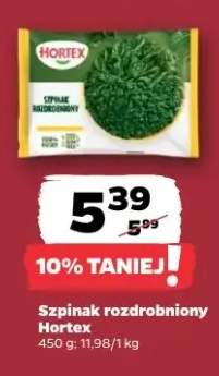 Szpinak rozdrobniony