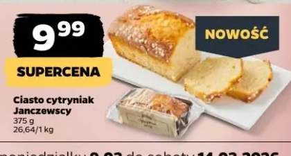 Ciasto cytryniak janczewski