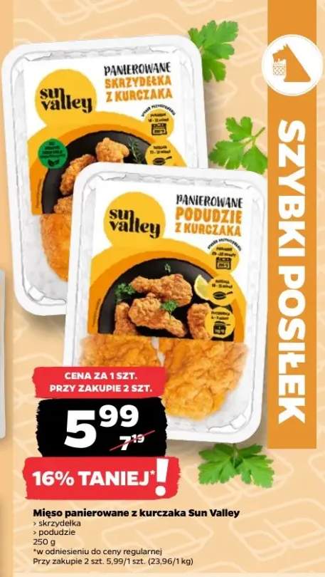 Mięso panierowane z kurczaka skrzydełka i udka / podudzie z kurczaka