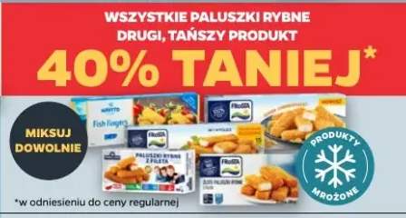 Paluszki rybne (różne rodzaje)