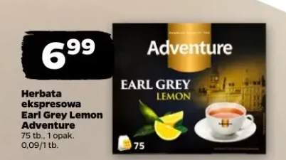 Herbata ekspresowa Earl Grey Lemon Adventure
