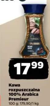 Kawa rozpuszczalna 100% Arabica Premieur