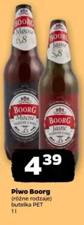 Piwo Boorg butelka PET
