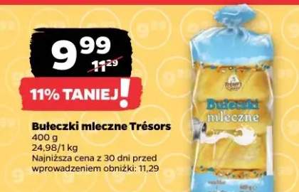 Bułeczki mleczne Trésors