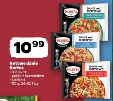 Gotowe danie paella z kurczakiem