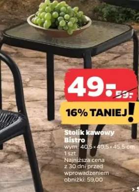 Stolik kawowy Bistro