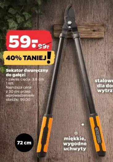 Sekator dwuręczny do gałęzi