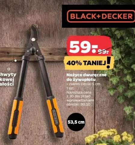 Nożyce dwuręczne do żywopłotu