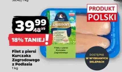 Filet z piersi kurczaka Zagrodowego z Podlasia
