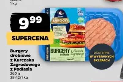 Burgery drobiowe z kurczaka Zagrodowego z Podlasia