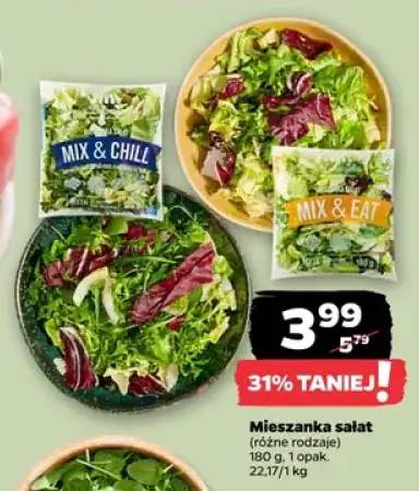 Mieszanka sałat (różne rodzaje)