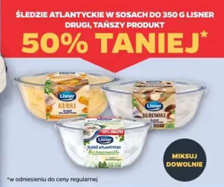 Śledź atlantycki w sosach różne rodzaje