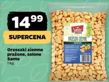 Orzeszki ziemne prażone, solone Sante