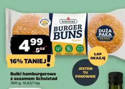 Bułki hamburgerowe z sezamem Schulstad