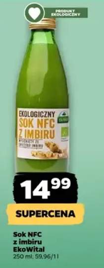 Sok NFC z imbiru EkoWital