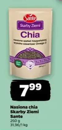 Nasiona chia Skarby Ziemi Sante