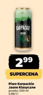 Piwo Jasne Klasyczne puszka