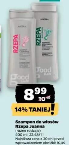 Szampon do włosów Rzepa Joanna
