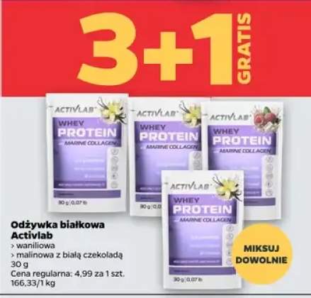 Odżywka białkowa waniliowa z białą czekoladą Activlab