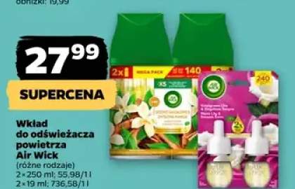 Wkład do odświeżacza powietrza